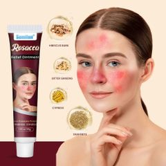 Kem Bôi Mũi Đỏ Rosacca - Giải Pháp Thảo Mộc 100% Cho Da Nhạy Cảm, Dị Ứng, Viêm Da Mặt, Hỗ Trợ Làm Dịu, Phục Hồi Da Tổn Thương