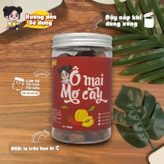 Ô Mai Mơ Cay Yumi - Snack Xí Muội Ngọt Ngào Vị Chua Cay Độc Đáo - Thực Phẩm Handmade Việt Nam 150g
