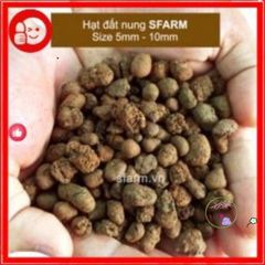 Viên Đất Nung Sfarm 1kg - Giá Thể Trồng Lan, Cây Cảnh và Thủy Canh - Giải Pháp Thân Thiện Với Môi Trường