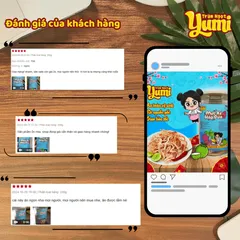 Mực Xé Hấp Dừa Yumi - Đồ Ăn Vặt Nguyên Liệu Tự Nhiên 200g - Ngon Miệng, Đậm Đà Hương Vị Việt Nam