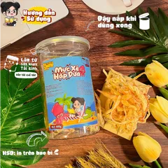 Mực Xé Hấp Dừa Yumi - Đồ Ăn Vặt Nguyên Liệu Tự Nhiên 200g - Ngon Miệng, Đậm Đà Hương Vị Việt Nam