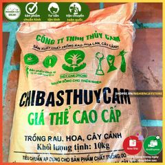 Đất Trồng Sẵn 1kg Chibas - Dinh Dưỡng Cao cho Cây Cảnh, Hoa, Rau Sạch và Sen Đá Từ Công Ty TNHH Thủy Cam