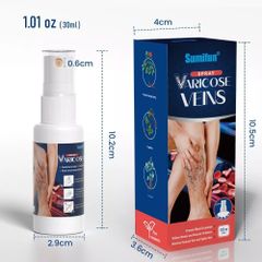 Chai Xịt Hỗ Trợ Suy Giãn Tĩnh Mạch 100% Thảo Mộc – Giảm Sưng, Nặng Chân, Tê Mỏi, Thẩm Thấu Nhanh, An Toàn Cho Da Nhạy Cảm