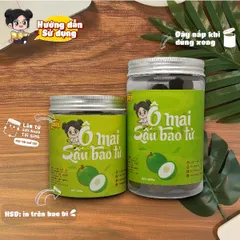 Ô Mai Sấu Bao Tử Yumi - Mứt Chua Ngọt 150g, Snack Thực Phẩm Việt Nam, Đặc Sản Dưỡng Họng, Ăn Ngay Thơm Ngon
