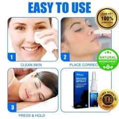 Chai Xịt Thảo Mộc 100% Giảm Ngáy Ngủ, Nghẹt Mũi, Viêm Mũi - Hỗ Trợ Giấc Ngủ Sâu và Khó Thở, Giải Pháp Tiện Lợi cho Mọi Lứa Tuổi