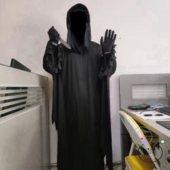 Bộ trang phục Thần Chết Bí Ẩn Halloween - Áo, Mũ, Thắt Lưng và Găng Tay Cosplay cho Người Lớn và Trẻ Em