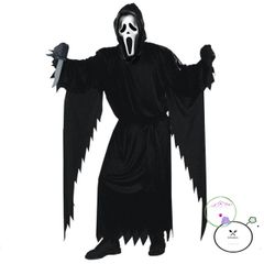 Bộ trang phục Thần Chết Bí Ẩn Halloween - Áo, Mũ, Thắt Lưng và Găng Tay Cosplay cho Người Lớn và Trẻ Em