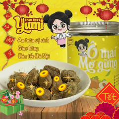 Ô Mai Mơ Gừng Yumi – Snack Xí Muội Chua Mặn Ngọt Thơm Ngon, Dưỡng Họng, Hàng Tiêu Dùng Việt Nam