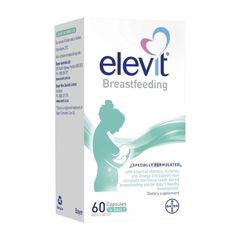 Viên Uống Elevit Bổ Sung Vitamin Phục Hồi Sau Sinh cho Mẹ Bầu - Nutritional Support, Chất Lượng Từ Úc, 60 Viên