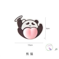 Miếng Dán Silicon Hình Quả Đào - Giải Tỏa Stress Chống Sốc Cho Điện Thoại, Xe Máy, Trang Trí Độc Đáo, Dễ Thương