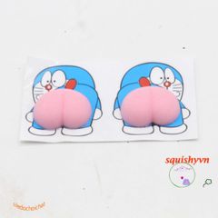 Miếng Dán Silicon Hình Quả Đào - Đáng Yêu, Giảm Stress Cho Điện Thoại, Ô Tô & Cửa - Món Quà Thú Vị Cho Fans Sáng Tạo