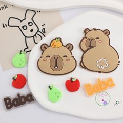Miếng Dán Jibbits Hình Kapibala Dễ Thương - Phụ Kiện Giày Cho Trẻ Em, Tô Điểm Đôi Giày Thoải Mái, Quà Tặng Thú Vị