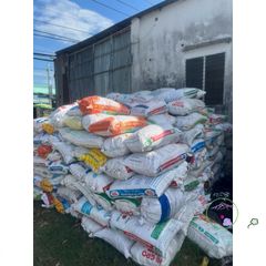 Bao 25kg Giá Thể Trồng Cây Chất Lượng Cao - Mùn Dừa, Trấu Hun, Vỏ Đậu Tốt Nhất Cho Đất Trồng Rau