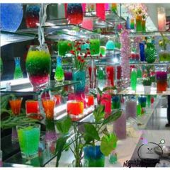 Gói 100g Hạt Nở Nhật Bản Đa Dạng Màu Sắc - Trang Trí Nội Thất, Trồng Cây và Làm Slime Sáng Tạo