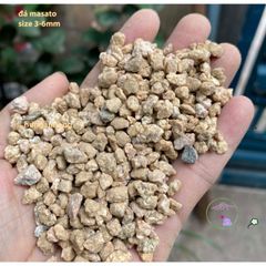 Đá Maifan Masato H.A.N 1kg - Giá Thể Tự Nhiên Hoàn Hảo Cho Cây Cảnh, Kích Thước 2-4mm / 3-6mm, Tăng Cường Độ Ẩm và Thẩm Mỹ