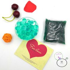 Bộ 3000 viên hạt nở sắc màu - Hạt pha lê trang trí cây cảnh, đồ chơi giải trí cho trẻ em từ 3 tuổi trở lên, làm mới không gian sống