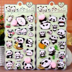 Nhãn Dán Kawaii AURORY - Hình Dán Phồng Bong Bóng Dễ Thương Trang Trí Laptop và Điện Thoại, Chất Liệu PVC Mềm mại