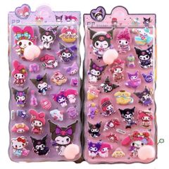 Bộ Nhãn Dán Bong Bóng Dễ Thương COMPU - Hình Dán Hoạt Hình Động Vật Kawaii Giúp Giảm Stress Trên Điện Thoại, Trang Trí Dễ Thương