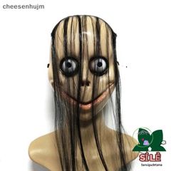 Mặt Nạ Halloween Tóc Dài Chữ V Đáng Yêu - Phụ Kiện Trang Trí Cosplay Tiệc Halloween Cho Người Lớn