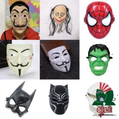 Mặt Nạ Halloween Momo Goofy Tóc Dài - Phụ Kiện Tiệc Tùng Kinh Dị Độc Đáo Cho Giáng Sinh, Phục Sinh