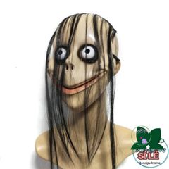 Mặt Nạ Tóc Dài Halloween Shgezm - Phụ Kiện Dễ Thương Kiểu Chữ V Cho Tiệc Halloween & Cosplay
