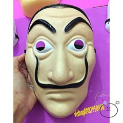 Mặt Nạ Nghệ Thuật Salvador Dali - Phụ Kiện Money Heist - Kịch La Casa De Papel - Quà Tặng Độc Đáo Cho Fan Hâm Mộ