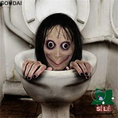 Mặt Nạ Ma Quái Momo Cao Su Độc Đáo Cho Halloween - Đạo Cụ Cosplay Tiệc, Lễ Hội Hóa Trang Nổi Bật