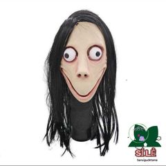 Mặt Nạ Ma Quái Momo Cao Su Độc Đáo Cho Halloween - Đạo Cụ Cosplay Tiệc, Lễ Hội Hóa Trang Nổi Bật