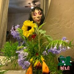 Mặt Nạ Ma Quái Momo Cao Su Độc Đáo Cho Halloween - Đạo Cụ Cosplay Tiệc, Lễ Hội Hóa Trang Nổi Bật