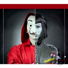 Mặt Nạ Queen Salvador Dali - Money Heist Halloween Hóa Trang Siêu Đỉnh Cho Nhóm Hacker - Phụ Kiện Thời Trang Độc Đáo