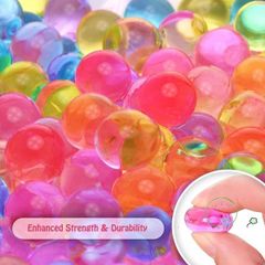 Hạt Nở 13-15mm Trang Trí Slime và Hoa - Chọn 50G hoặc 100G, Hạt Pha Lê Độc Đáo Cho Sáng Tạo Nghệ Thuật