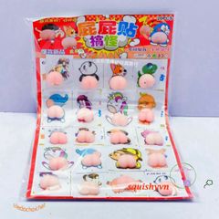 Miếng Dán Silicone Hình Trái Đào Cho Mông - Giải Tỏa Căng Thẳng, Quà Tặng Độc Đáo Cho Bạn Bè, Tiện Ích Chăm Sóc Cá Nhân