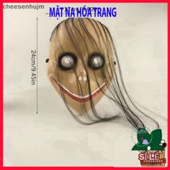Mặt Nạ Hài Hước Momo - Phụ Kiện Halloween Cosplay Độc Đáo Cho Người Lớn - Trang Trí Tiệc Tùng và Buổi Hóa Trang
