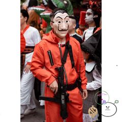 Mặt Nạ Triệu Phú Salvador Money Heist - Phụ Kiện Thời Trang Đẳng Cấp Cho Fan - Hoàn Hảo Cho Halloween
