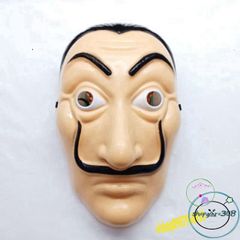 Mặt Nạ Hóa Trang Salvador Dali La Casa De Papel - Phụ Kiện Halloween Độc Đáo Cho Fan Money Heist