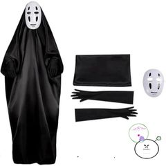 Trang Phục Halloween Biến Hình Vô Diện - Bộ Áo Liền Quần Đen Tuyền Cho Tất Cả Vóc Dáng - Huyền Bí và Ấn Tượng