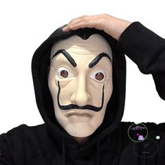 Mặt Nạ Halloween Dali - Phụ Kiện Cosplay Đặc Biệt Tiệc Hóa Trang, Quà Tặng Độc Đáo Phim Money Heist La Casa de Papel