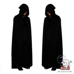 Áo Choàng Cosplay Halloween Dành Cho Người Lớn Và Trẻ Em - Biến Hóa Thành Ma Cà Rồng, Tử Thần, Phù Thủy Với Mũ Trùm Đầu