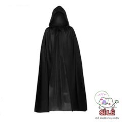 Áo Choàng Cosplay Halloween Dành Cho Người Lớn Và Trẻ Em - Biến Hóa Thành Ma Cà Rồng, Tử Thần, Phù Thủy Với Mũ Trùm Đầu