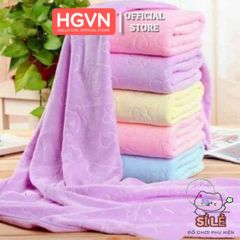 Khăn Tắm Cao Cấp Nhật Bản - Kích Thước 140 x 70 cm, Siêu Thấm Hút, Êm Ái Cho Gia Đình và Trẻ Nhỏ, Nhiều Màu Sắc Tươi Sáng