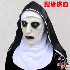 Mặt Nạ Valak Kinh Dị Halloween Latex - Hóa Trang Ma Quái Độc Đáo Cho Tiệc và Lễ Hội ấn Tượng