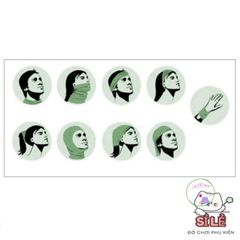 Khăn ống A12 Cao Cấp Đa Năng - Phụ Kiện Du Lịch Hoàn Hảo, Mềm Mại, Thoáng Khí, Thích Hợp Mọi Hoạt Động Ngoài Trời