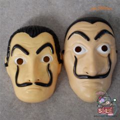 Mặt Nạ Queen Salvador Dali - Phụ Kiện Hóa Trang Money Heist Độc Đáo Cho Halloween và Tiệc Tùng