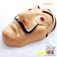 Mặt Nạ Queen Salvador Dali - Phụ Kiện Hóa Trang Money Heist Độc Đáo Cho Halloween và Tiệc Tùng
