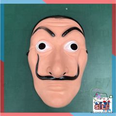 Mặt Nạ Hóa Trang Salvador Dali - La Casa De Papel - Phụ Kiện Halloween Độc Đáo Cho Bữa Tiệc Hóa Trang