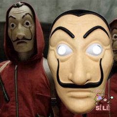 Mặt Nạ Hóa Trang Salvador Dali - Phong Cách La Casa De Papel, Hoàn Hảo cho Halloween và Tiệc Cosplay