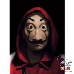 Mặt Nạ Hóa Trang Salvador Dali - Phong Cách La Casa De Papel, Hoàn Hảo cho Halloween và Tiệc Cosplay