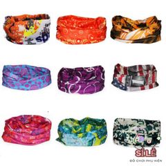 Khăn Đa Năng Co Giãn Thể Thao - Phụ Kiện Đa Dụng Cho Chạy Bộ, Phượt, Chống Nắng, Giao Hàng Ngẫu Nhiên, Chất Lượng Cao