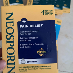 Kem Mỡ Kháng Viêm Neosporin 28.3g - Hỗ Trợ Làm Lành Vết Thương, Giảm Đau, Bảo Vệ Vết Thương Khỏi Nhiễm Khuẩn