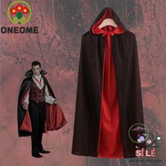 Áo Choàng Phù Thủy Halloween Dành Cho Người Lớn - Thiết Kế Độc Đáo Một Lớp hoặc Hai Lớp - Trang Phục Hóa Trang Cho Mùa Lễ Hội